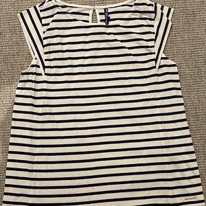Saint James stripe top size 8